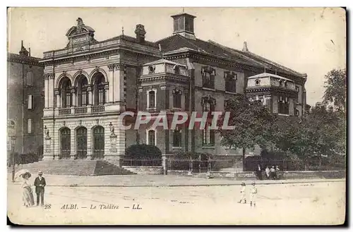 Albi Cartes postales Le theatre