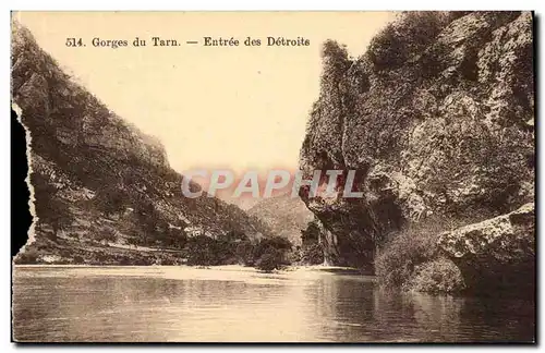 Gorges du Tarn Entree des detroits