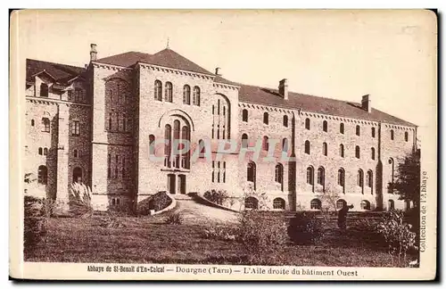 Abbaye de St Benoit d&#39en Calcat Cartes postales Dourgue L&#39aile droite du batiment Ouest