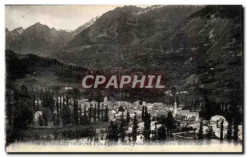 Luz Cartes postales Vue generale prise du chateau Sainte marie