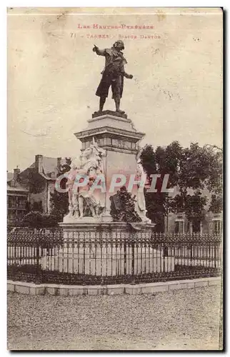 Tarbes Cartes postales Statue Danton