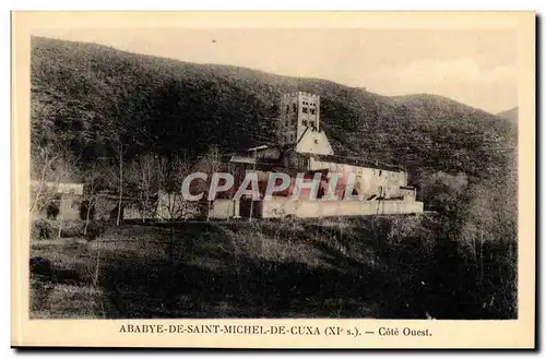 Cartes postales Abbaye de Saint Michel de Cuxa Cote Ouest