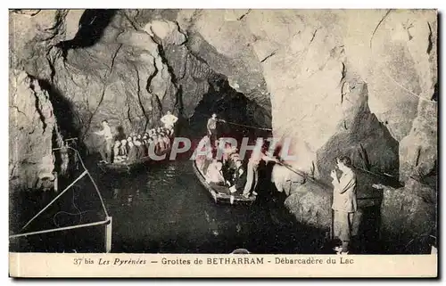 Betharram Ansichtskarte AK Grottes Debarcadere du lac