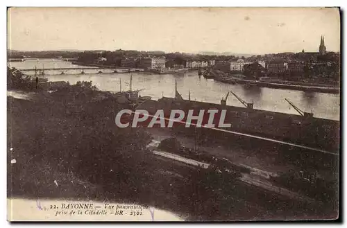 Bayonne Ansichtskarte AK Vue panoramique prise de la cathedrale