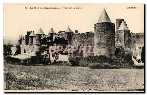 Cite de CArcassonne Ansichtskarte AK Tour de la Vade