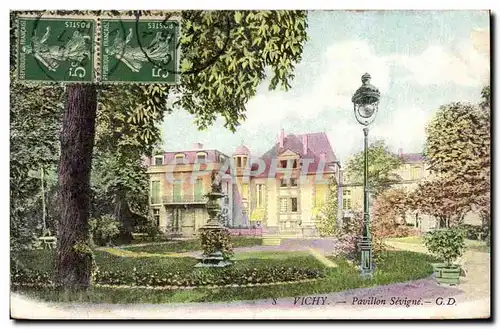 Vichy Cartes postales Pavillon Sevigne