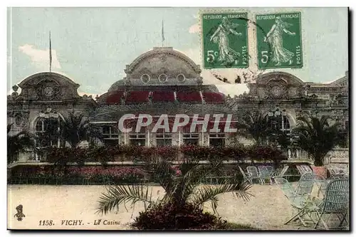 Vichy Cartes postales le casino