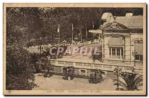 Vichy Cartes postales Une allee des nouveaux parcs