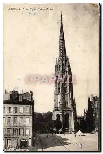 Bordeaux Cartes postales Eglise Saint Michel