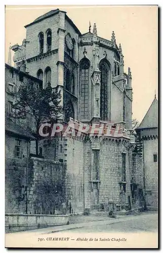 Chambery Ansichtskarte AK Abside de la Sainte Chapelle