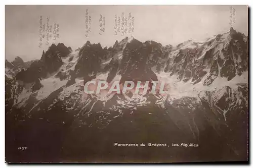 Cartes postales Panorama du Brevent les Aiguilles