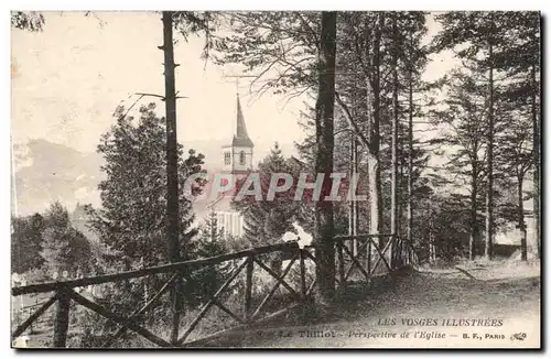 Le Thillot Cartes postales Perspective de l&#39eglise