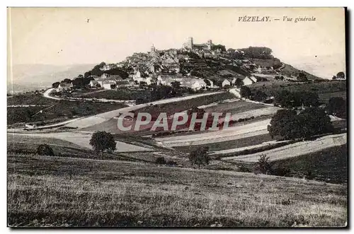 Vezelay Cartes postales Vue generale