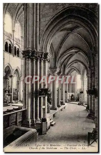 Vezelay Ansichtskarte AK Eglise de la Madeleine Pourtour du clocher