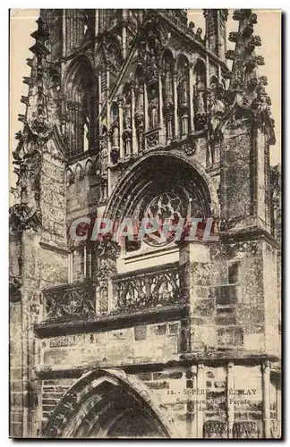 Saint Pere sous Vezelay Cartes postales Sculptures de al facade de l&#39eglise