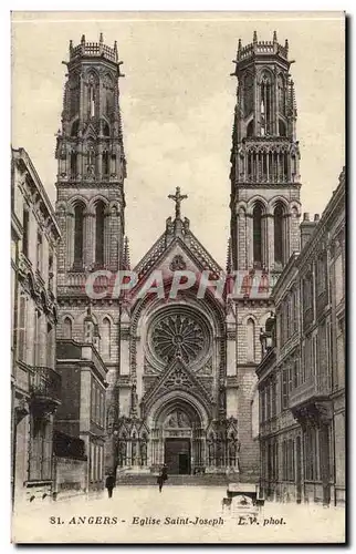 Angers Cartes postales Eglise Saint Joseph