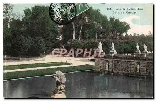 Palais de Fontainebleau Ansichtskarte AK Bassin des CAscades