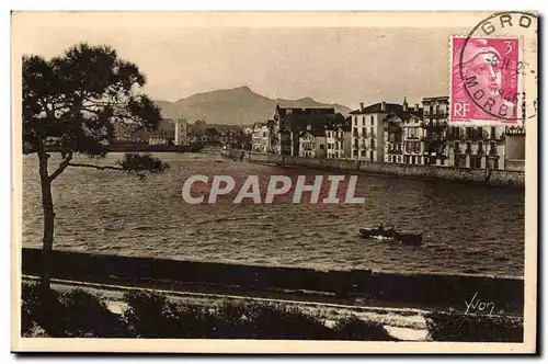 Saint Jean de Luz Ansichtskarte AK Entree du port et quai de Ciboure