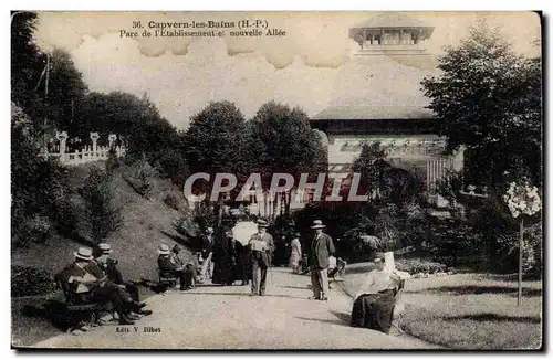 CApvern les Bains Ansichtskarte AK Parc de l&#39etablissement et nouvelle allee