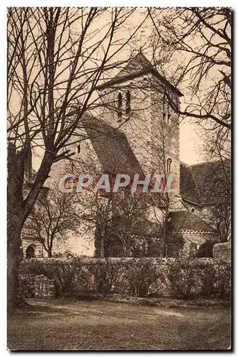 Cartes postales Le clocher de l&#39eglise abbatiale St Pierre de solesmes