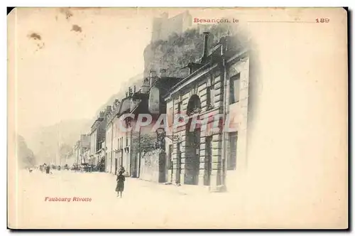 Besancon Ansichtskarte AK Faubourg Rivotte (carte 1890)