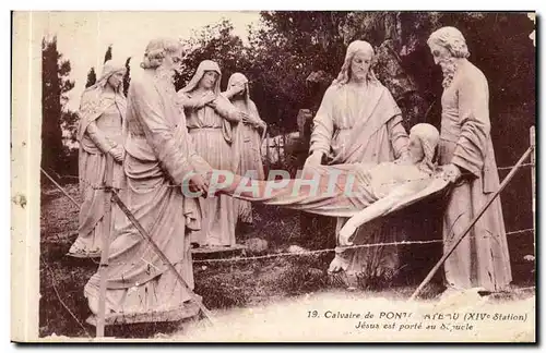 Cartes postales Calvaire de Pontchateau Jesus est porte eu sepucle