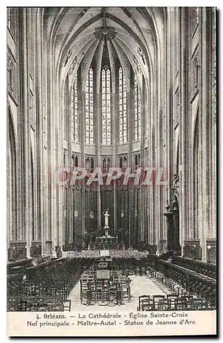 Orleans Cartes postales La cathedrale Eglise Sainte Croix