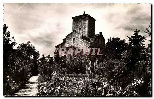 Eglise de Germigny des Pres Ansichtskarte AK Abside du jardin du presbytere