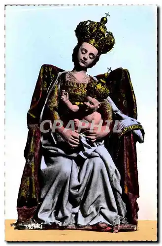 Notre Dame de Buglose Cartes postales La statue miraculeuse