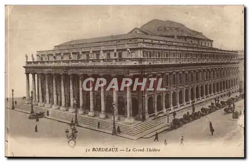 Bordeaux Cartes postales Le grand theatre