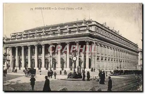 Bordeaux - Le Grand Theatre - Cartes postales