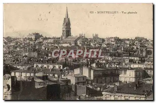 Montpellier - Vue Generale - Cartes postales