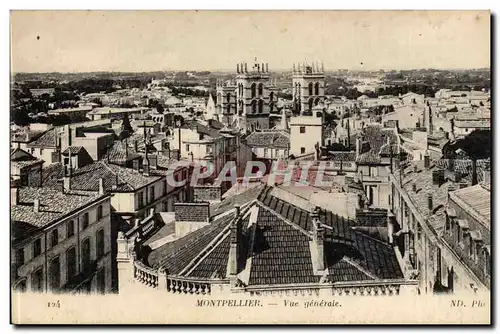 Montpellier - Vue Generale - Cartes postales