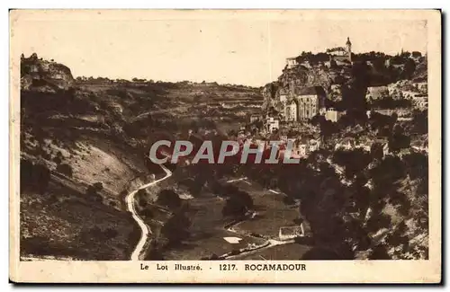 Rocamadour - Le Lot Illustre - Ansichtskarte AK