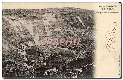 Environs de Vigan - Vue Generale - Cartes postales