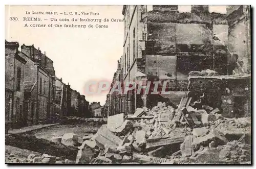 Reims - Un Coin du faubourg de Ceres - Cartes postales