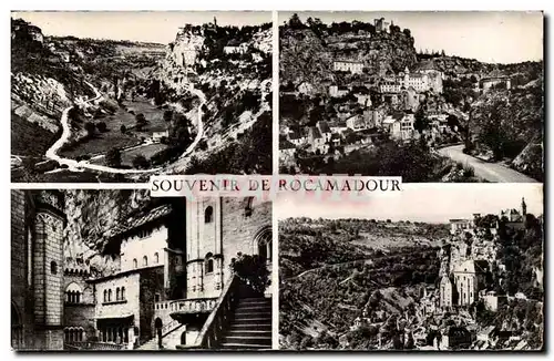 Rocamadour - Souvenir - Cartes postales