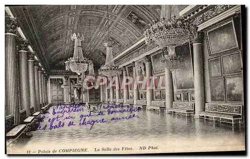 Compiegne - Le Palais - la Salle des Fete - Cartes postales