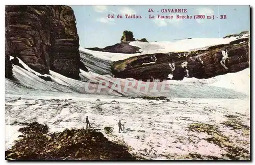 Gavarnie Ansichtskarte AK col du Taillon la fausse Breche