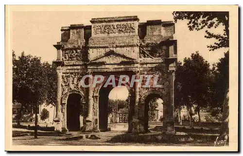 Orange Ansichtskarte AK L&#39arc de triomphe Marius