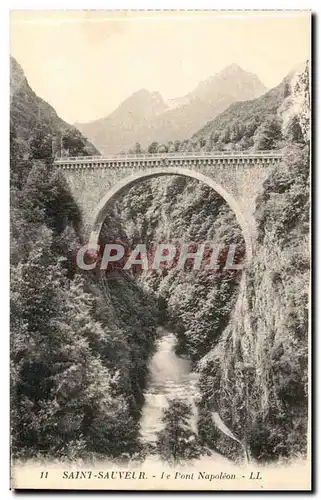 Saint Sauveur Ansichtskarte AK Le pont Napoleon