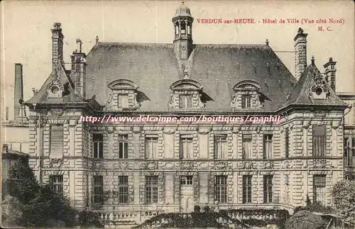 Verdun - Hotel de Ville Vue Cote Nord - Cartes postales