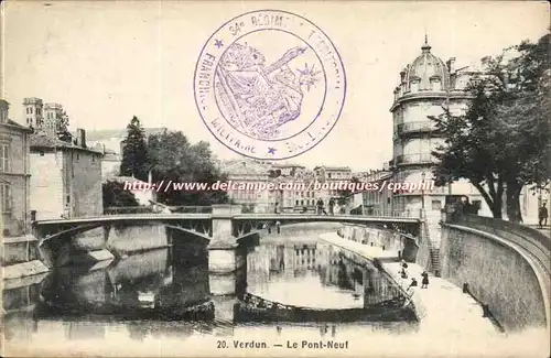 Verdun - Le Pont Neuf - Ansichtskarte AK