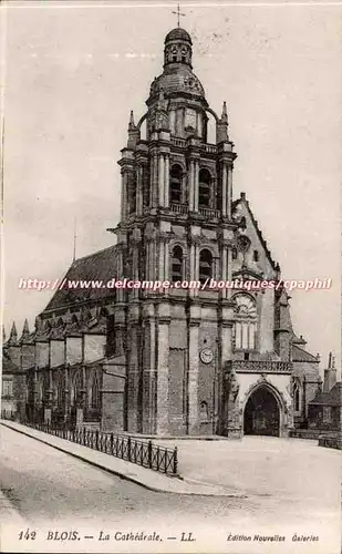 BLois Cartes postales la cathedrale