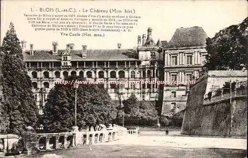 Cartes postales Chateau de Blois