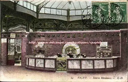 Vichy Cartes postales Source Mesdames