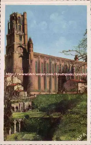 Albi Cartes postales Basilique Sainte CEcile