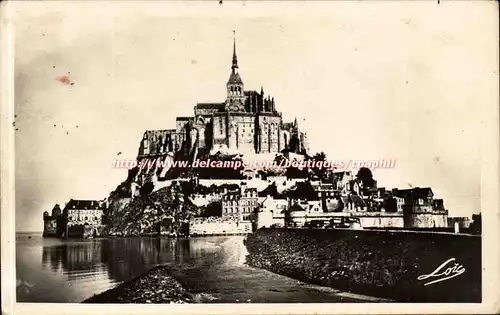 Mont Saint Michel Cartes postales Cote sud