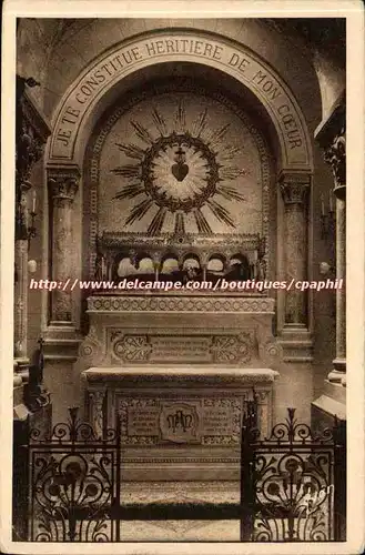 Paray le Monial Ansichtskarte AK Monastere de la Visitation Chapelle ou repose la cahsse de Ste Marguerite