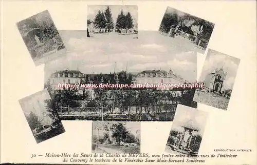 Cartes postales Maison mere des soeurs de la charite de Nevers le tombeau de la Venerable Soeur Marie Bernard So